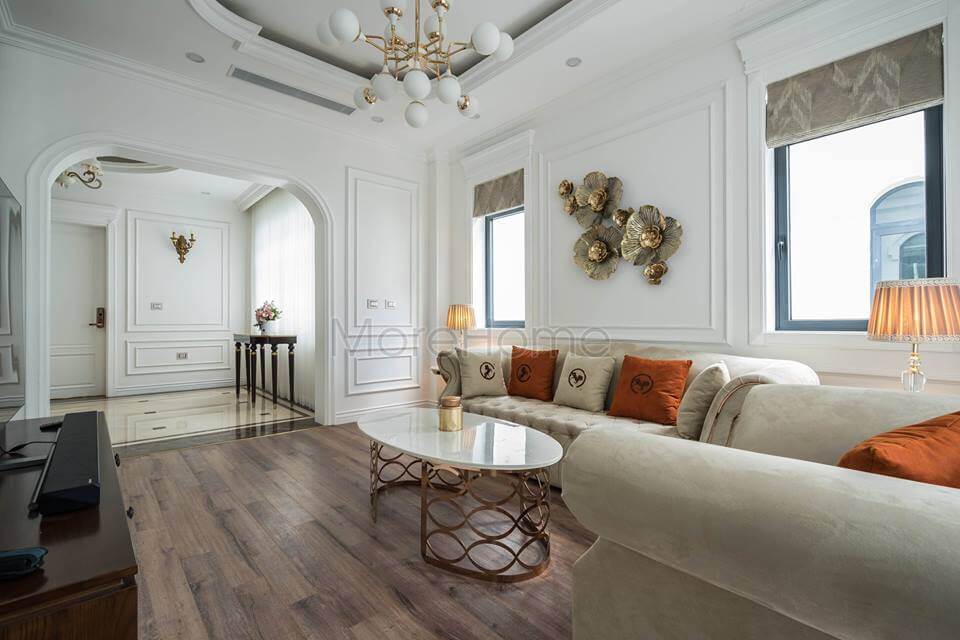 Thi công nội thất biệt thự tân cổ điển Imperia Hải Phòng Mẫu thiết kế và thi công nội thất biệt thự