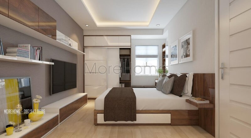 Giường ngủ hiện đại đẹp được nhiều khách hàng yêu thích trong vài năm trở lại đây Nội thất chung cư hiện đại